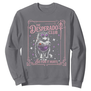 The Desperado Club Sign Sci-Fi Book Sweatshirt Vintage Princess Cat Book Lover