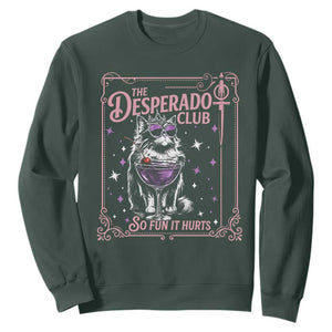 The Desperado Club Sign Sci-Fi Book Sweatshirt Vintage Princess Cat Book Lover