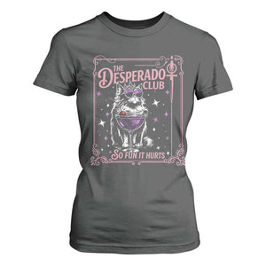 The Desperado Club Sign Sci-Fi Book T Shirt For Women Vintage Princess Cat Book Lover
