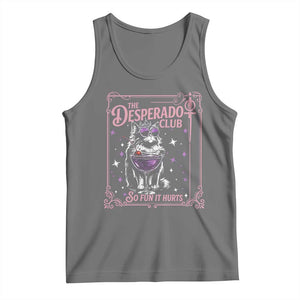 The Desperado Club Sign Sci-Fi Book Tank Top Vintage Princess Cat Book Lover