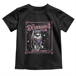 The Desperado Club Sign Sci-Fi Book Toddler T Shirt Vintage Princess Cat Book Lover TS14 Black Print Your Wear
