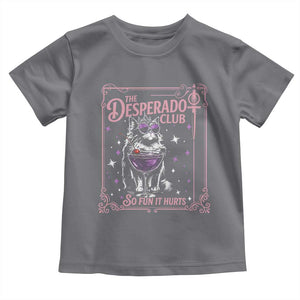 The Desperado Club Sign Sci-Fi Book Toddler T Shirt Vintage Princess Cat Book Lover TS14 Charcoal Print Your Wear
