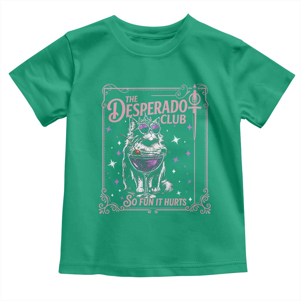 The Desperado Club Sign Sci-Fi Book Toddler T Shirt Vintage Princess Cat Book Lover TS14 Irish Green Print Your Wear