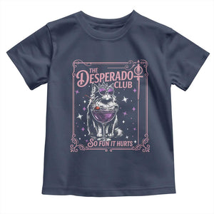 The Desperado Club Sign Sci-Fi Book Toddler T Shirt Vintage Princess Cat Book Lover TS14 Navy Print Your Wear