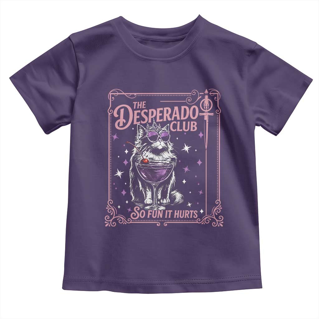 The Desperado Club Sign Sci-Fi Book Toddler T Shirt Vintage Princess Cat Book Lover TS14 Purple Print Your Wear