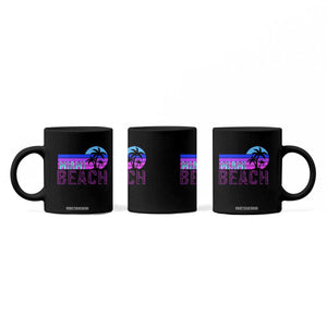 Vintage Miami Beach Coffee Mug Florida Proud Floridian Retro Palms Trees