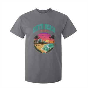 South Beach Miami T Shirt For Kid Retro Florida USA Souvenir Gift