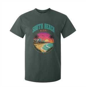 South Beach Miami T Shirt For Kid Retro Florida USA Souvenir Gift