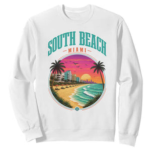 South Beach Miami Sweatshirt Retro Florida USA Souvenir Gift