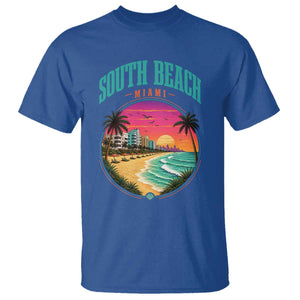 South Beach Miami T Shirt Retro Florida USA Souvenir Gift