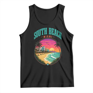 South Beach Miami Tank Top Retro Florida USA Souvenir Gift