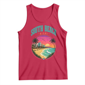 South Beach Miami Tank Top Retro Florida USA Souvenir Gift