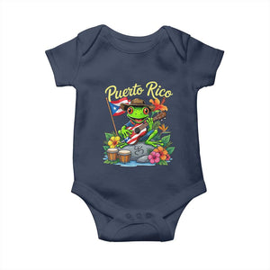 Hispanic Heritage Month Baby Onesie Taino Boricua Coqui Frog Puerto Rico