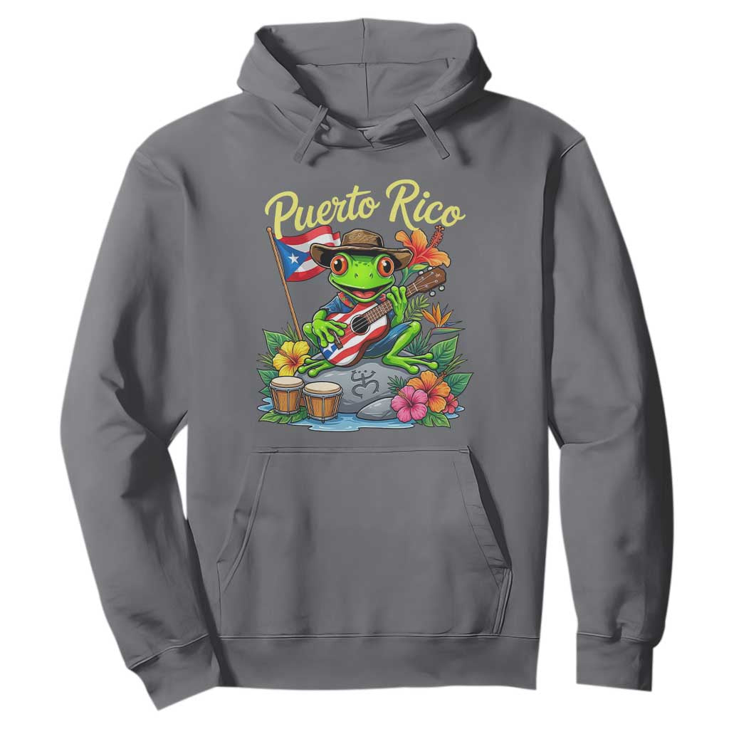 Hispanic Heritage Month Hoodie Taino Boricua Coqui Frog Puerto Rico
