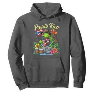Hispanic Heritage Month Hoodie Taino Boricua Coqui Frog Puerto Rico