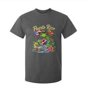 Hispanic Heritage Month T Shirt For Kid Taino Boricua Coqui Frog Puerto Rico
