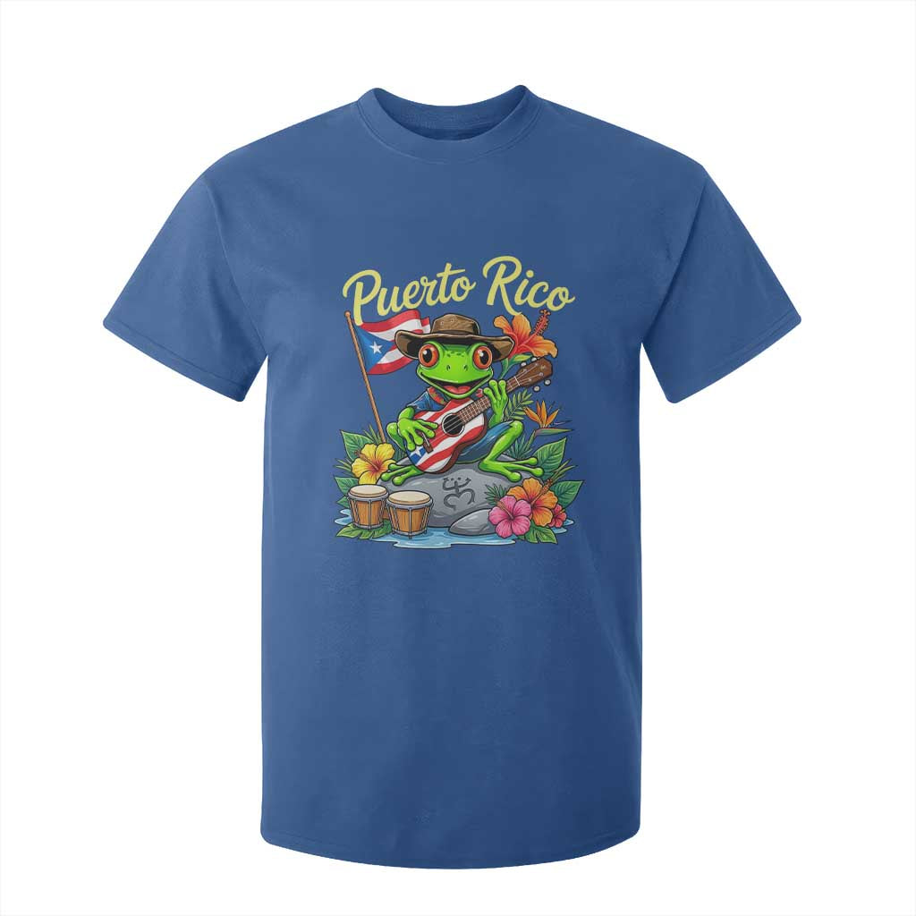 Hispanic Heritage Month T Shirt For Kid Taino Boricua Coqui Frog Puerto Rico