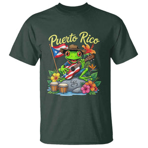 Hispanic Heritage Month T Shirt Taino Boricua Coqui Frog Puerto Rico