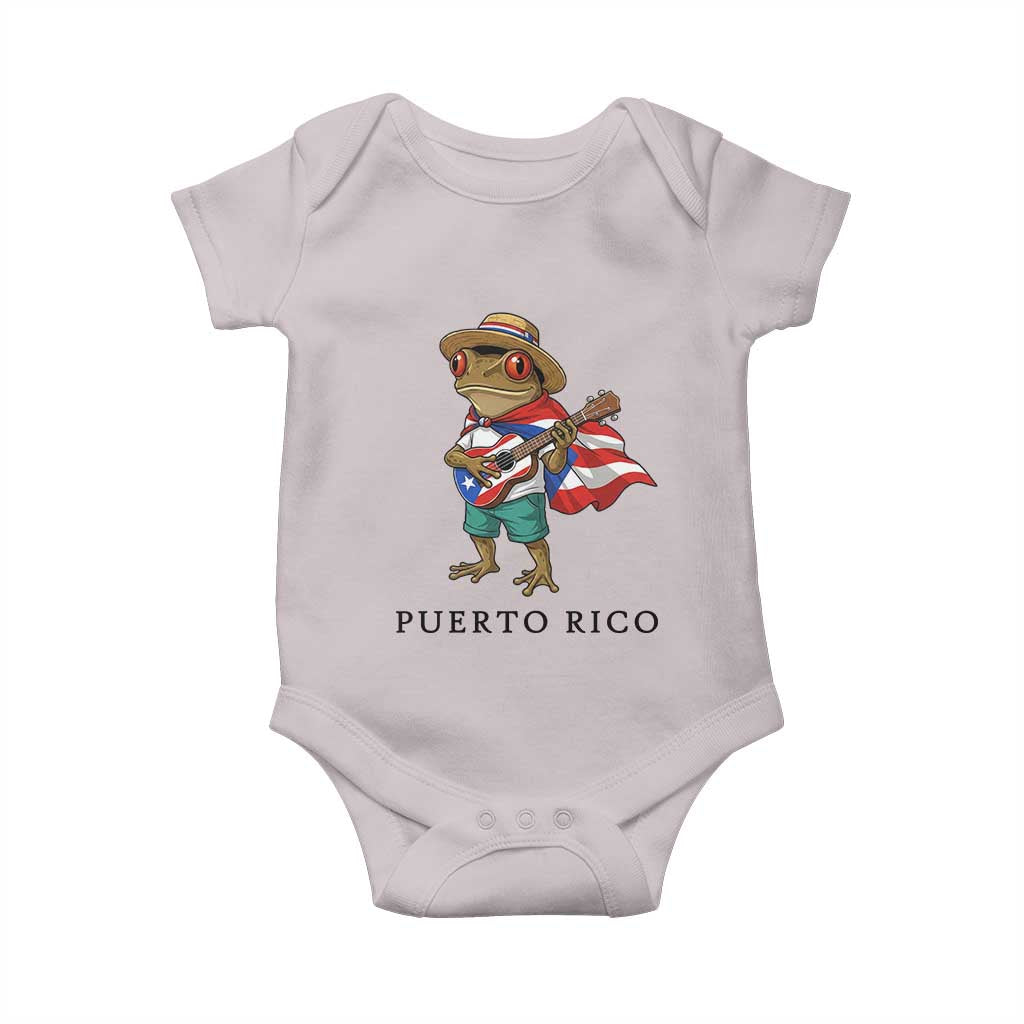 Coqui Frog Puerto Rico Baby Onesie Boricua Taino Island Pride