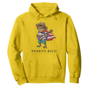 Coqui Frog Puerto Rico Hoodie Boricua Taino Island Pride