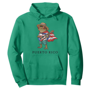 Coqui Frog Puerto Rico Hoodie Boricua Taino Island Pride