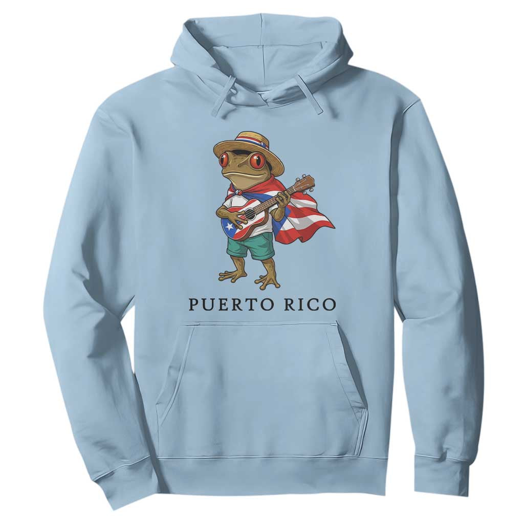 Coqui Frog Puerto Rico Hoodie Boricua Taino Island Pride