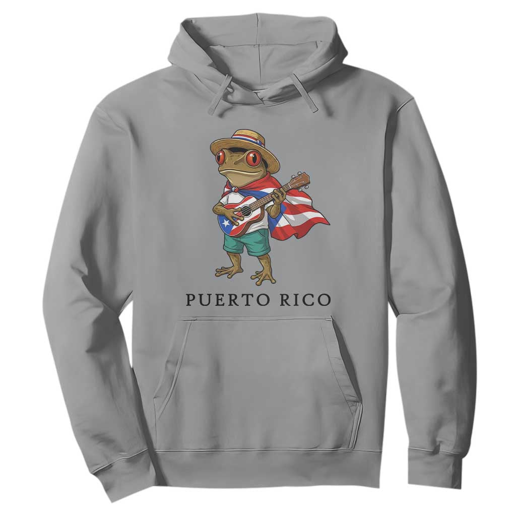 Coqui Frog Puerto Rico Hoodie Boricua Taino Island Pride