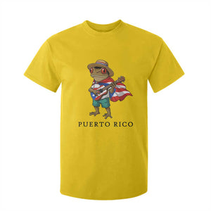 Coqui Frog Puerto Rico T Shirt For Kid Boricua Taino Island Pride