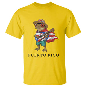 Coqui Frog Puerto Rico T Shirt Boricua Taino Island Pride