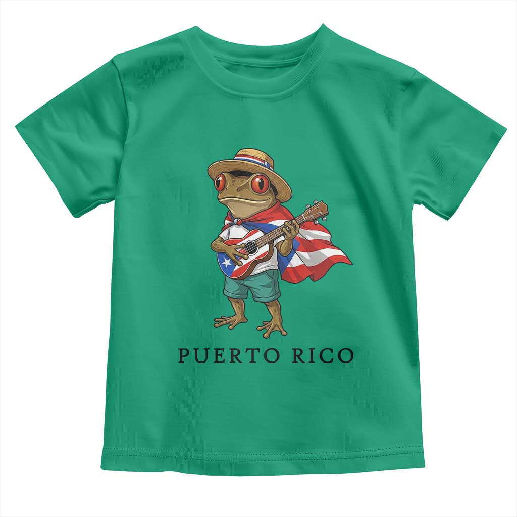 Coqui Frog Puerto Rico Toddler T Shirt Boricua Taino Island Pride