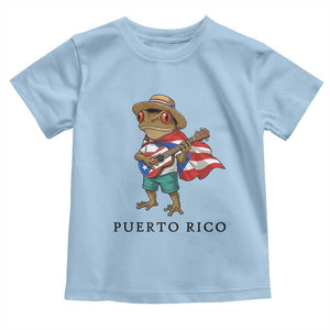 Coqui Frog Puerto Rico Toddler T Shirt Boricua Taino Island Pride