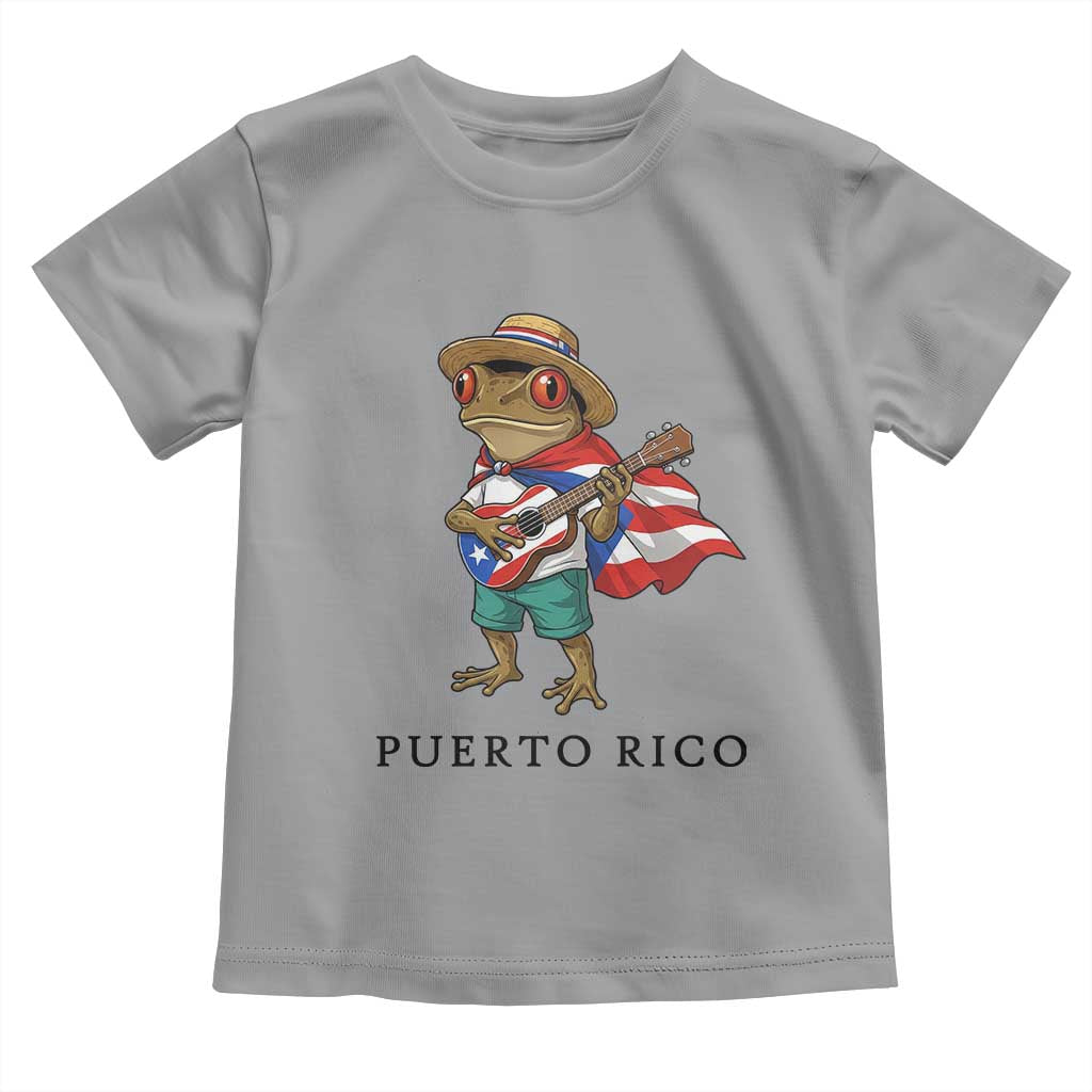 Coqui Frog Puerto Rico Toddler T Shirt Boricua Taino Island Pride