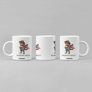 Coqui Frog Puerto Rico Coffee Mug Boricua Taino Island Pride