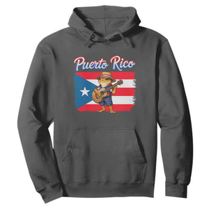 Coqui Frog Puerto Rico Flag Hoodie Puerto Rican Taino Boricua