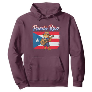 Coqui Frog Puerto Rico Flag Hoodie Puerto Rican Taino Boricua