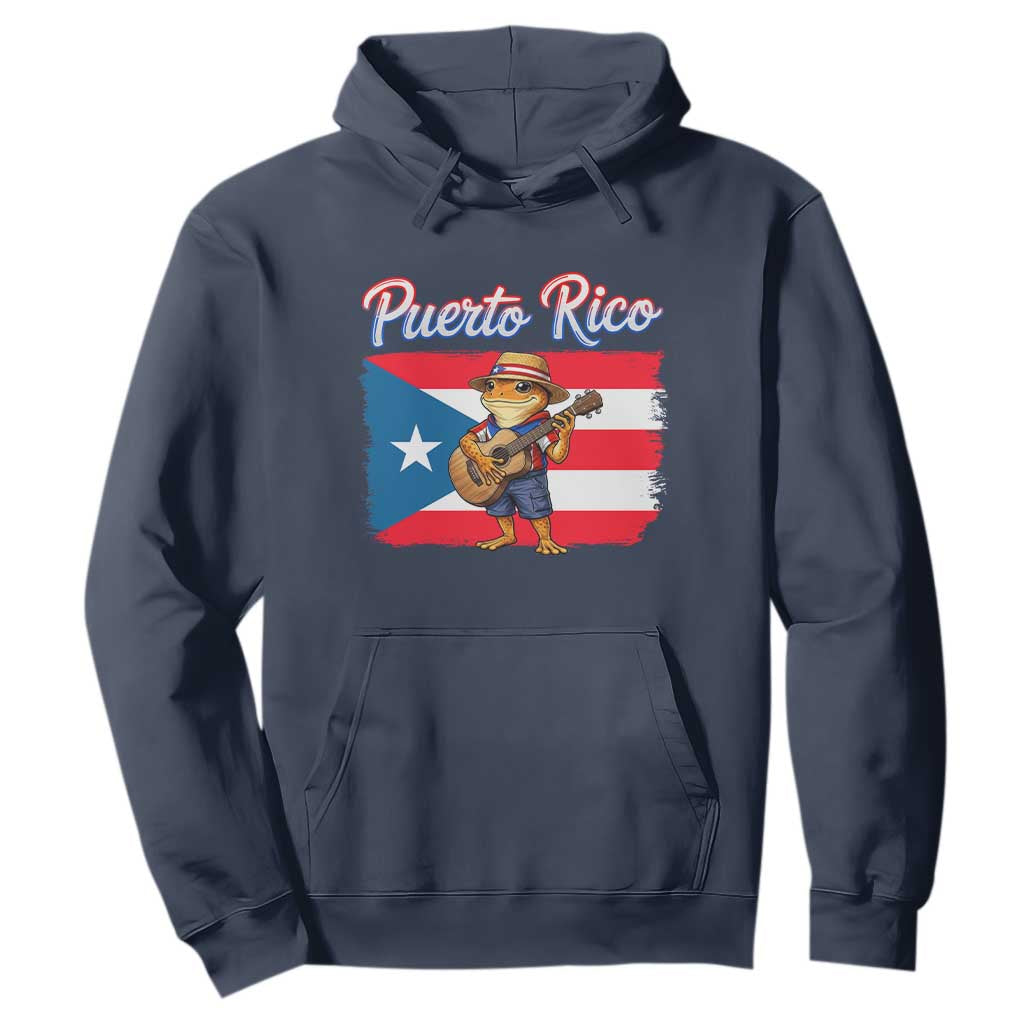 Coqui Frog Puerto Rico Flag Hoodie Puerto Rican Taino Boricua