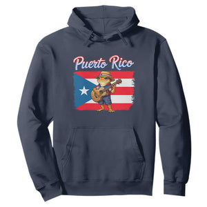 Coqui Frog Puerto Rico Flag Hoodie Puerto Rican Taino Boricua