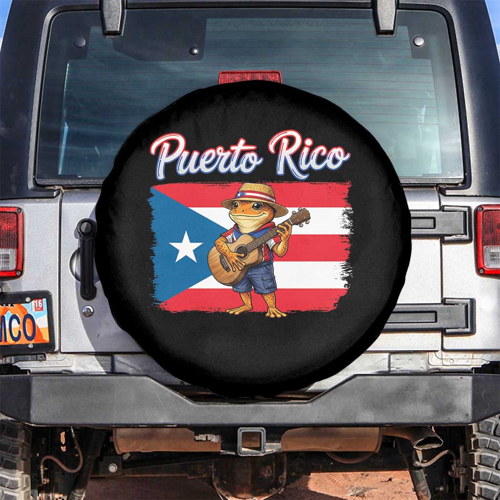 Coqui Frog Puerto Rico Flag Spare Tire Cover Puerto Rican Taino Boricua