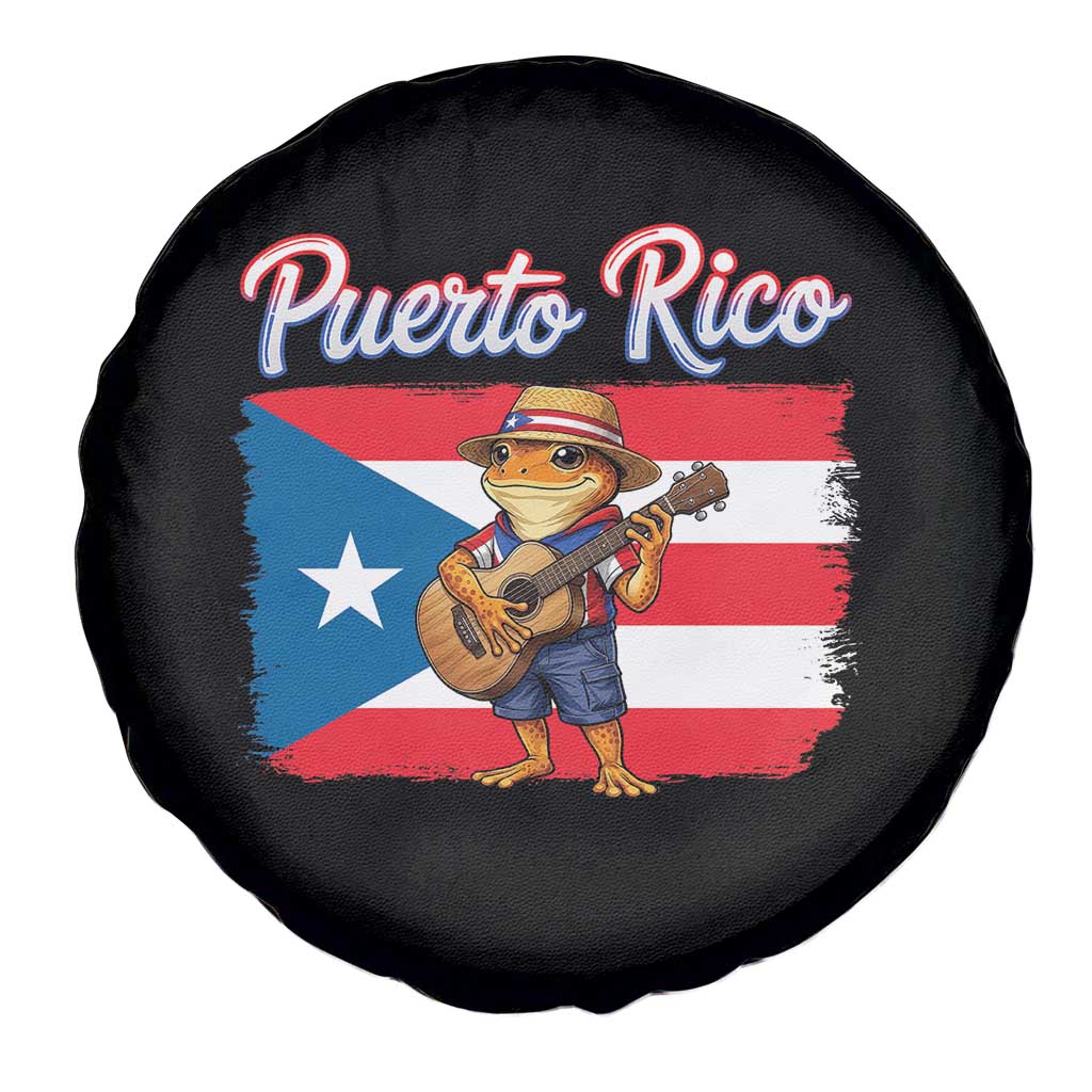 Coqui Frog Puerto Rico Flag Spare Tire Cover Puerto Rican Taino Boricua