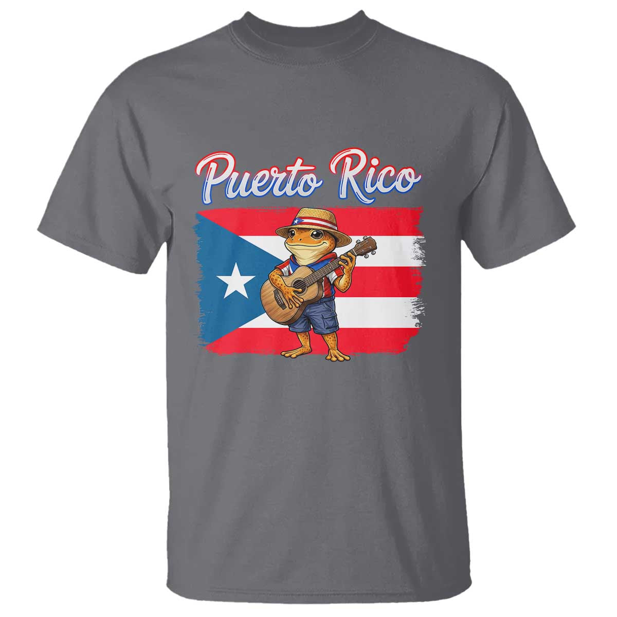 Coqui Frog Puerto Rico Flag T Shirt Puerto Rican Taino Boricua