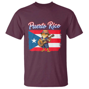 Coqui Frog Puerto Rico Flag T Shirt Puerto Rican Taino Boricua