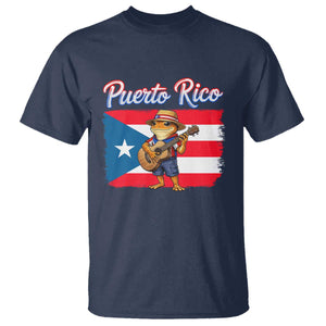 Coqui Frog Puerto Rico Flag T Shirt Puerto Rican Taino Boricua