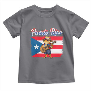 Coqui Frog Puerto Rico Flag Toddler T Shirt Puerto Rican Taino Boricua