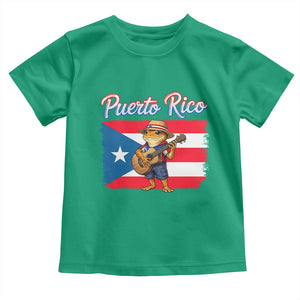 Coqui Frog Puerto Rico Flag Toddler T Shirt Puerto Rican Taino Boricua