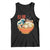Funny Cat Ramen Tank Top Cute Japanese Sushi Kitty Eating Noodles TS14 Black Print Your Wear