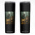 Cat Bigfoot Selfie With Dinosaur Skinny Tumbler Funny Surprised Scared Sasquatch Cat TS14 Black Print Your Wear