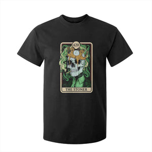Skeleton Smokes T Shirt For Kid The Stoner Weed Lover Cannabis 420 TS14 Black Print Your Wear