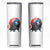 Samurai Cat Shark Skinny Tumbler Retro Japanese Animal Warrior Art TS14 White Print Your Wear