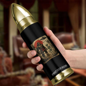 Samurai Bigfoot Japanese UFO Bullet Tumbler Sasquatch Ailen Ukiyo-e TS14 Print Your Wear