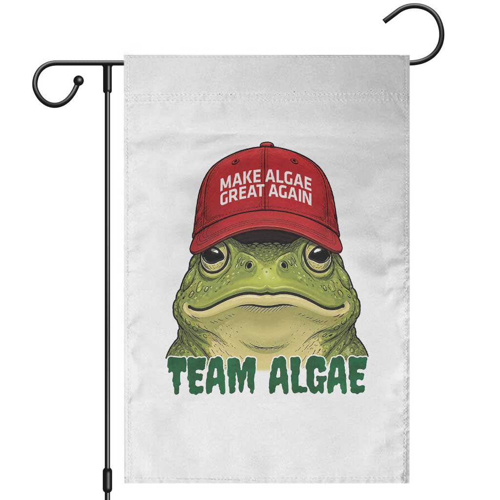 Make Algae Great Again Garden Flag Funny Political Satire Nature Lover Gift TS14 White Print Your Wear